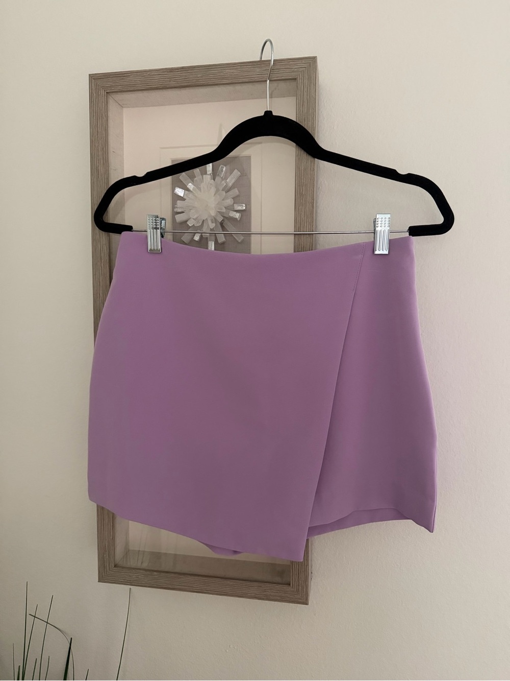 Women's Lavender Wrap-Front Skort - Like New